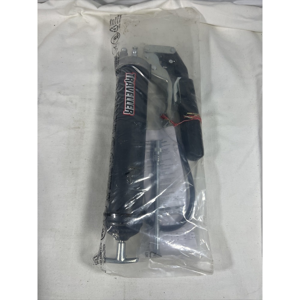 Grease Gun Traveller Dual Lever Grease Gun Fits Standard 14oz Grease Tubes New